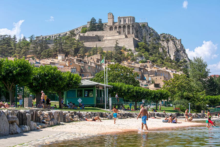 Baignade avec vue sur la Citadelle