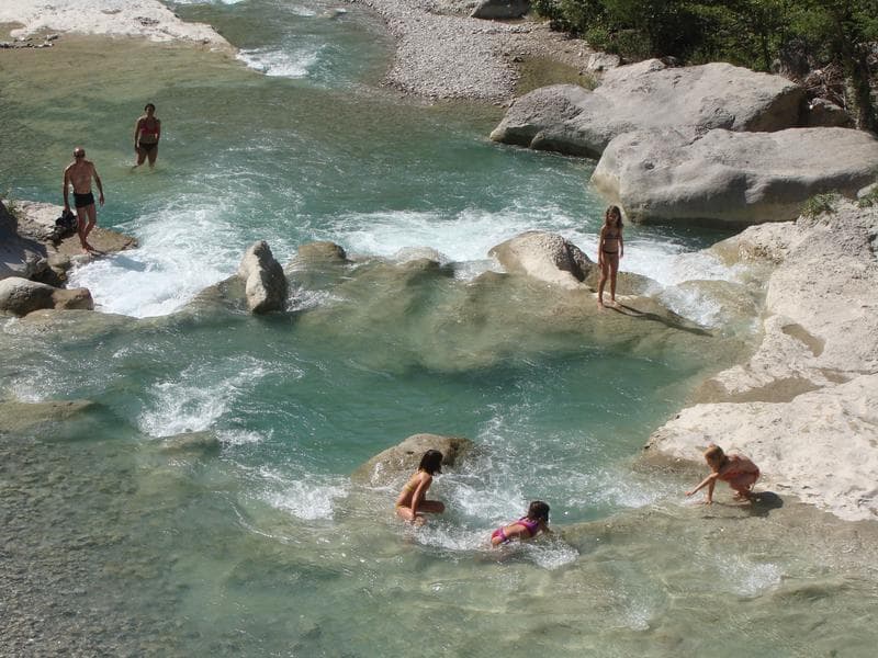 Baignoires naturelles